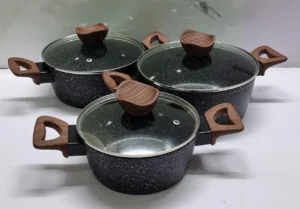 Big Baroly granite cookware set