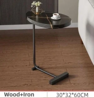 elegant oval-shaped accent table