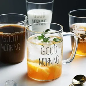 Good Morning printed mug