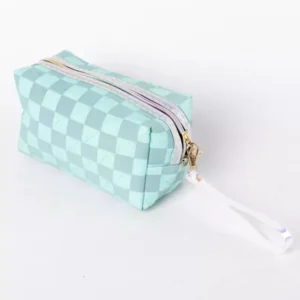preppy cosmetic bag