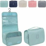 Foldable makeup bag