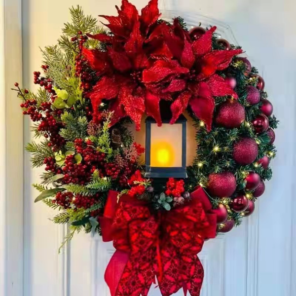 Christmas Door Wreath Decor