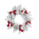 Holiday door wreath
