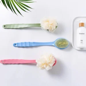 Soft bristle body brush