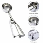 Easy-to-clean ice cream scoop