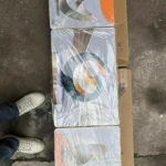 Modern wall hanging set