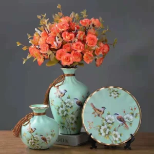 European Ceramic Flower Vase