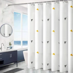 Waterproof shower curtain