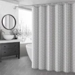 Water-resistant shower curtain