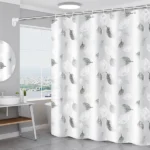Durable shower curtain for bathroom