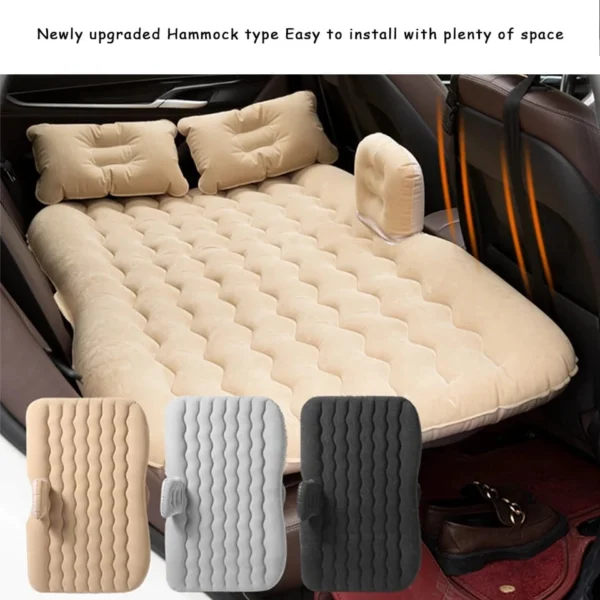 Road trip car mattress