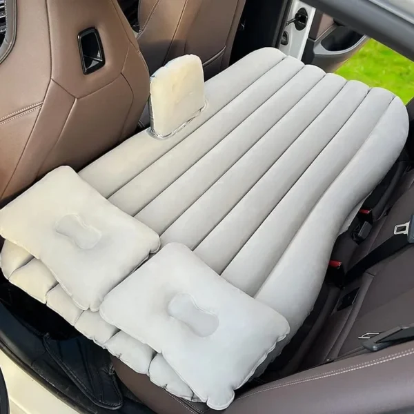 Inflatable bed for car