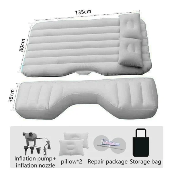 Travel car back seat mattress