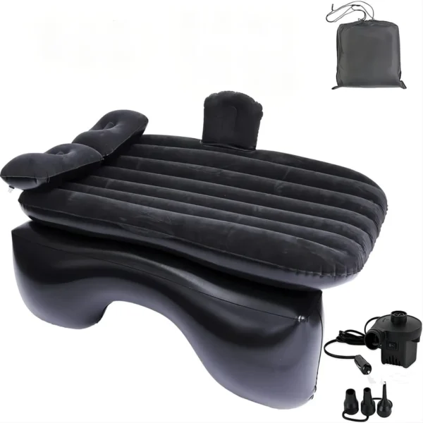 Portable car back seat bed