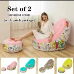 Deluxe inflatable chair set