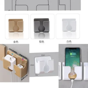 Phone holder for wall