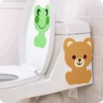 Toilet lid decoration