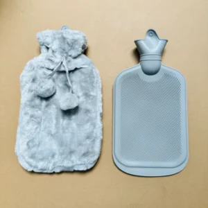 Cozy hot water bottle