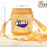 Hiking water bottle with strap