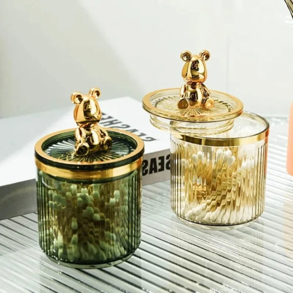 Cute bear storage box