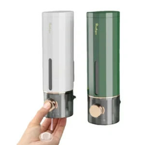 Hand sanitizer pump for bathrooms