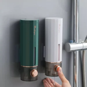 Wall-mounted foam soap dispenser