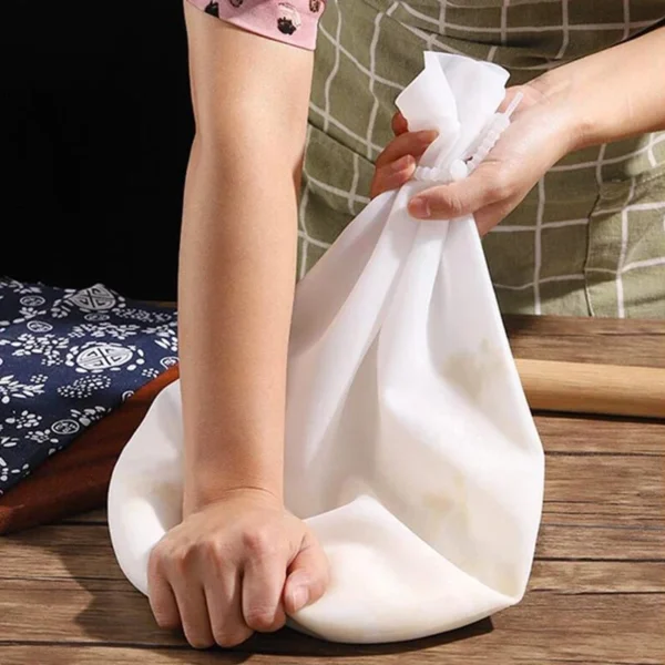 Food-grade silicone dough kneading bag