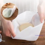 Non-stick silicone flour mixer bag