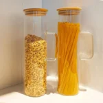 High borosilicate glass food jar