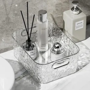 Bathroom makeup organizer