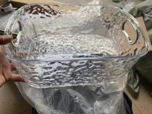 Acrylic clear storage box