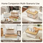 Acrylic tissue box for home