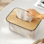 Transparent Tissue Box
