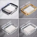 Free punch soap holder