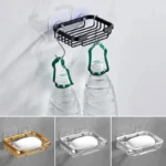 Compact soap holder for small spaces