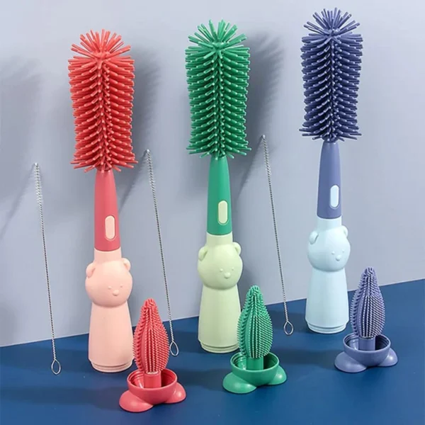 Silicone Bottle Brush Set