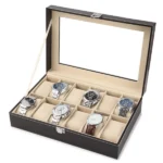 Leather Watch Storage Box