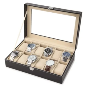 Leather Watch Storage Box