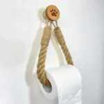 no-drill paper holder