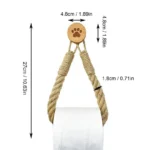 rustic tissue holder