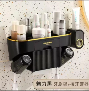 multifunctional bathroom organizer