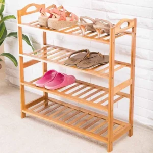 Bamboo Shoe Rack