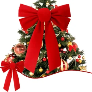 Velvet Christmas Bow