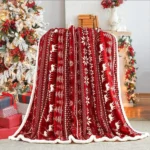 Double-Layered Christmas Blanket