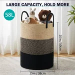 pillow storage basket