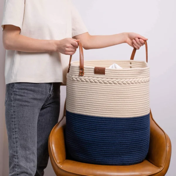 Cotton Rope Storage Basket