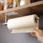 Wall mounted paper towel holder