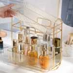 clear gold storage box