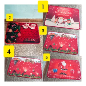 Christmas door mat
