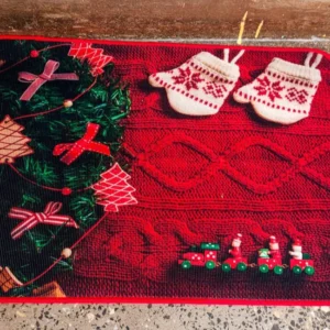 Christmas Themed Door Mat